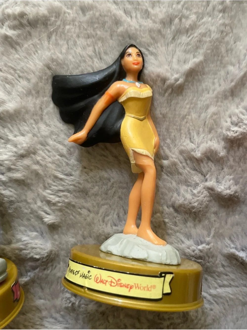Disney Character Figurine Collection - Yellow, Black, Red Accents 2023 McDonalds